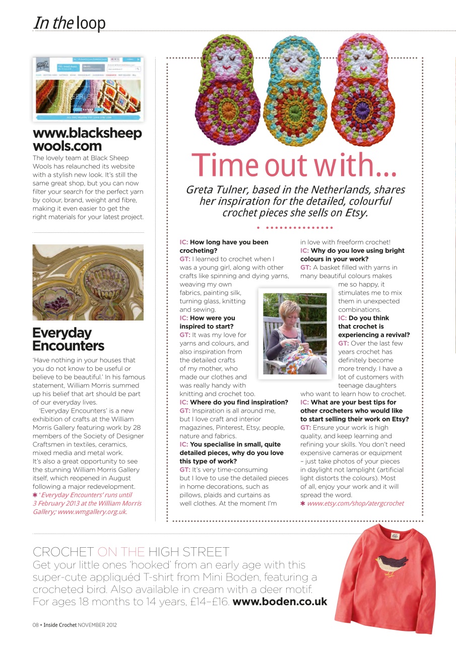 Inside Crochet Preview Pages