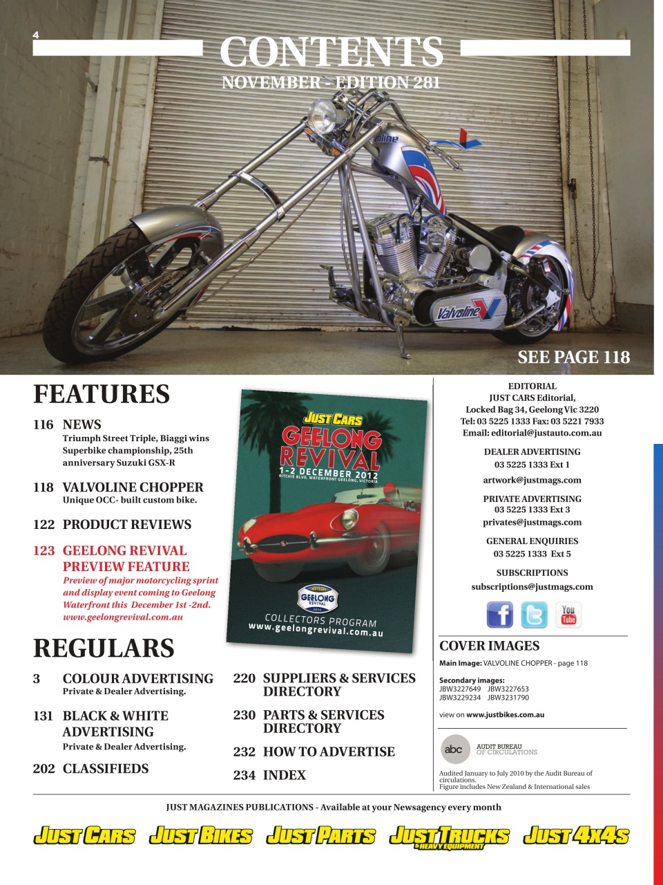 JUST BIKES Preview Pages