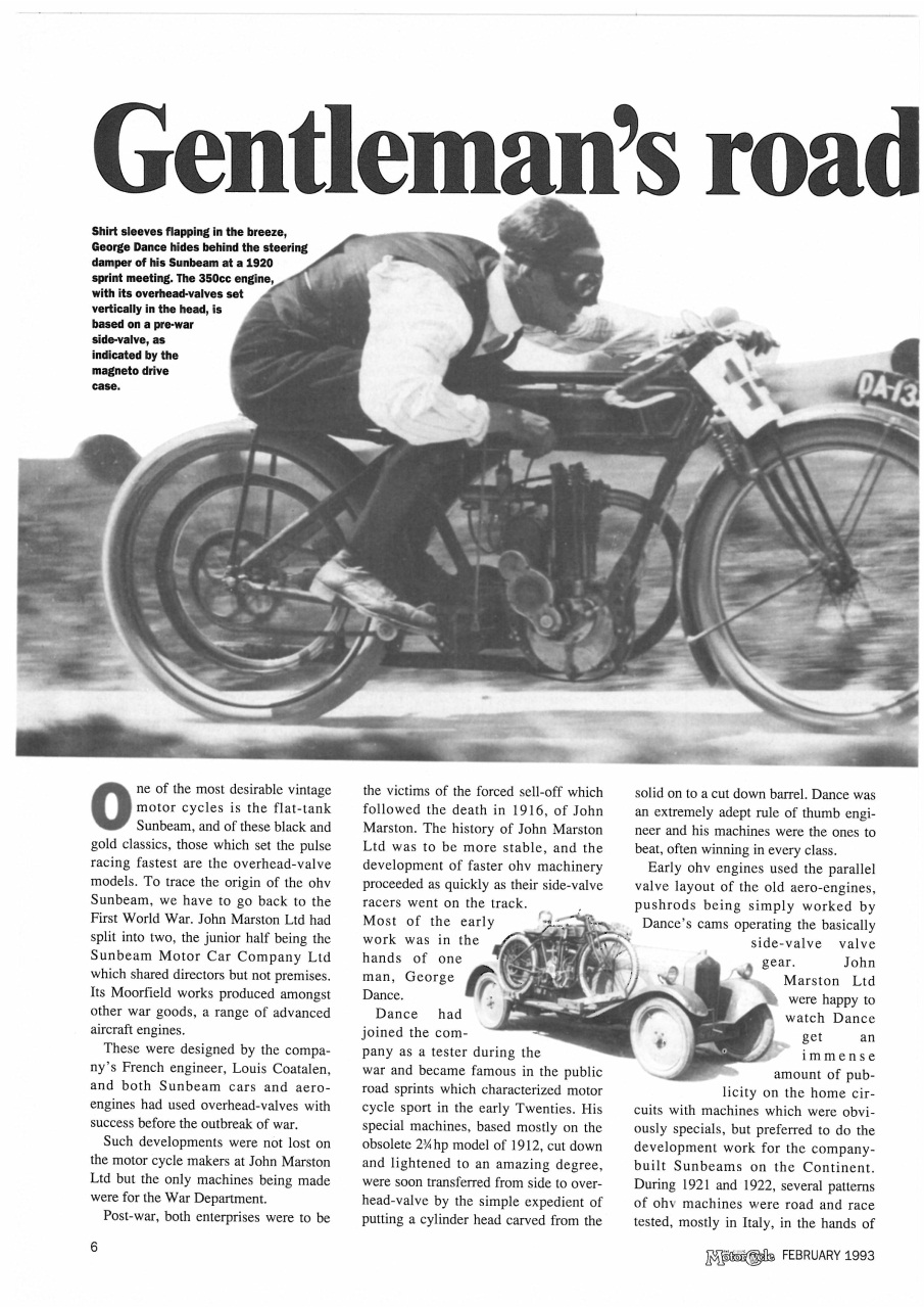 The Classic MotorCycle Preview Pages