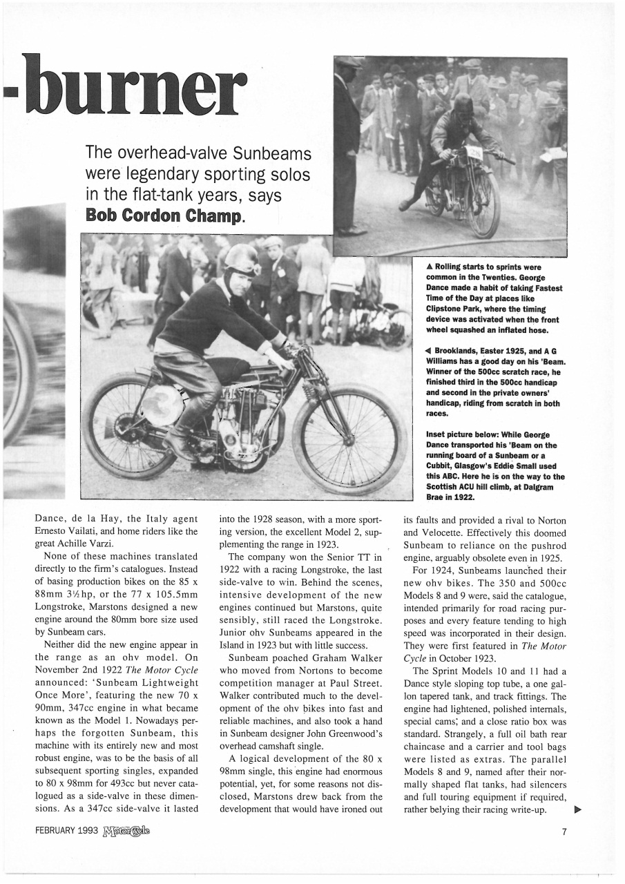 The Classic MotorCycle Preview Pages
