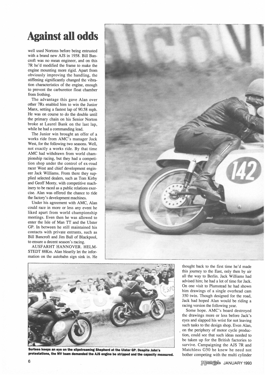 The Classic MotorCycle Preview Pages