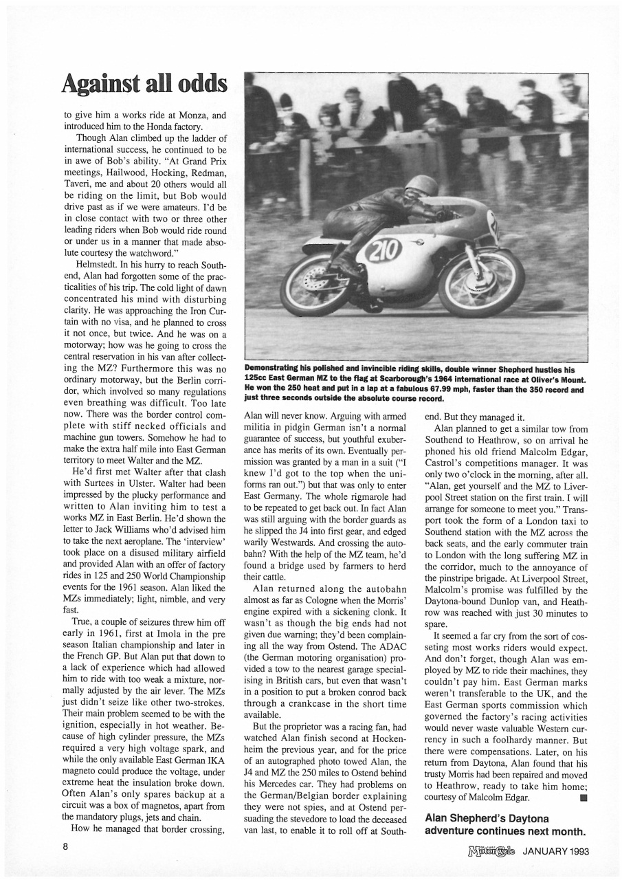 The Classic MotorCycle Preview Pages