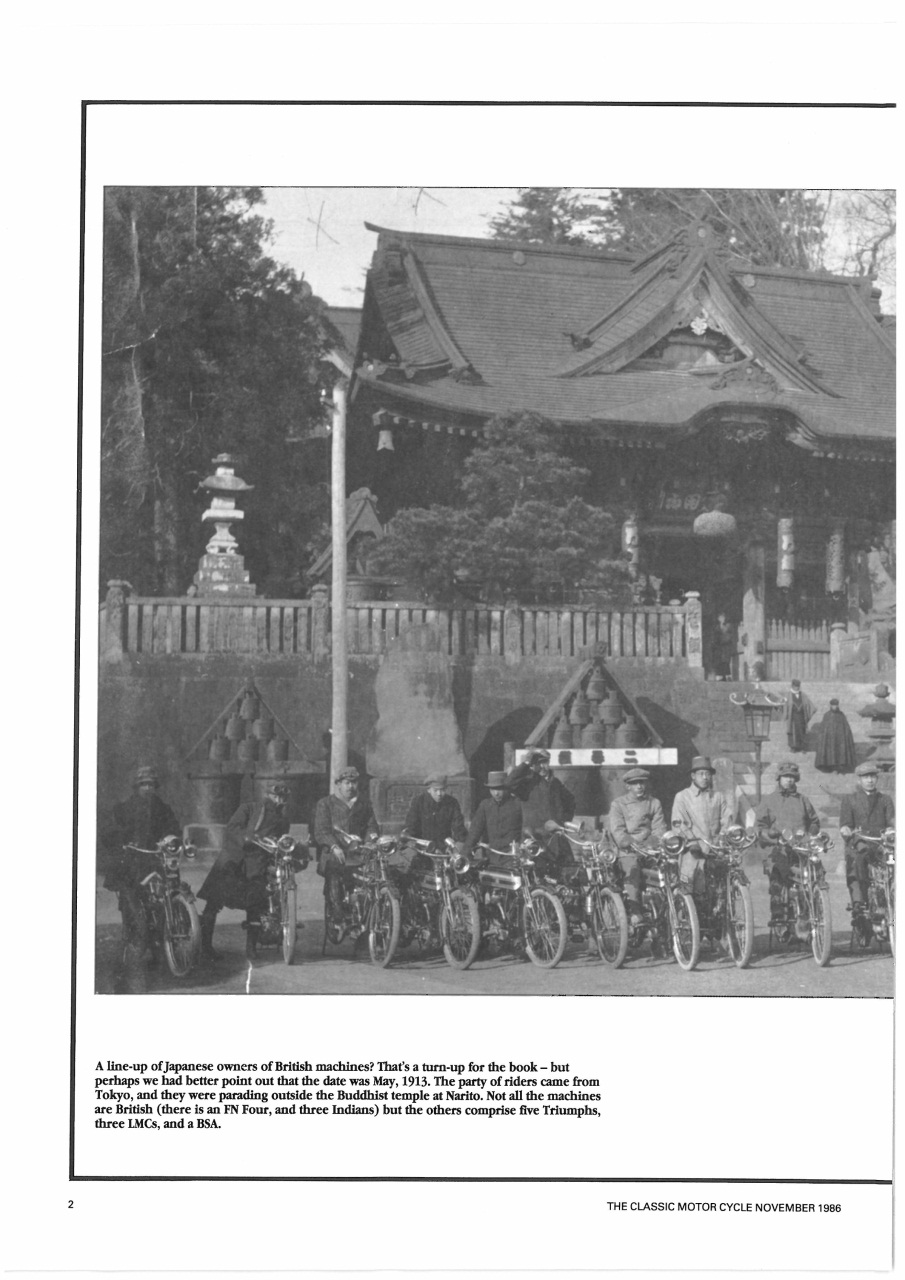 The Classic MotorCycle Preview Pages