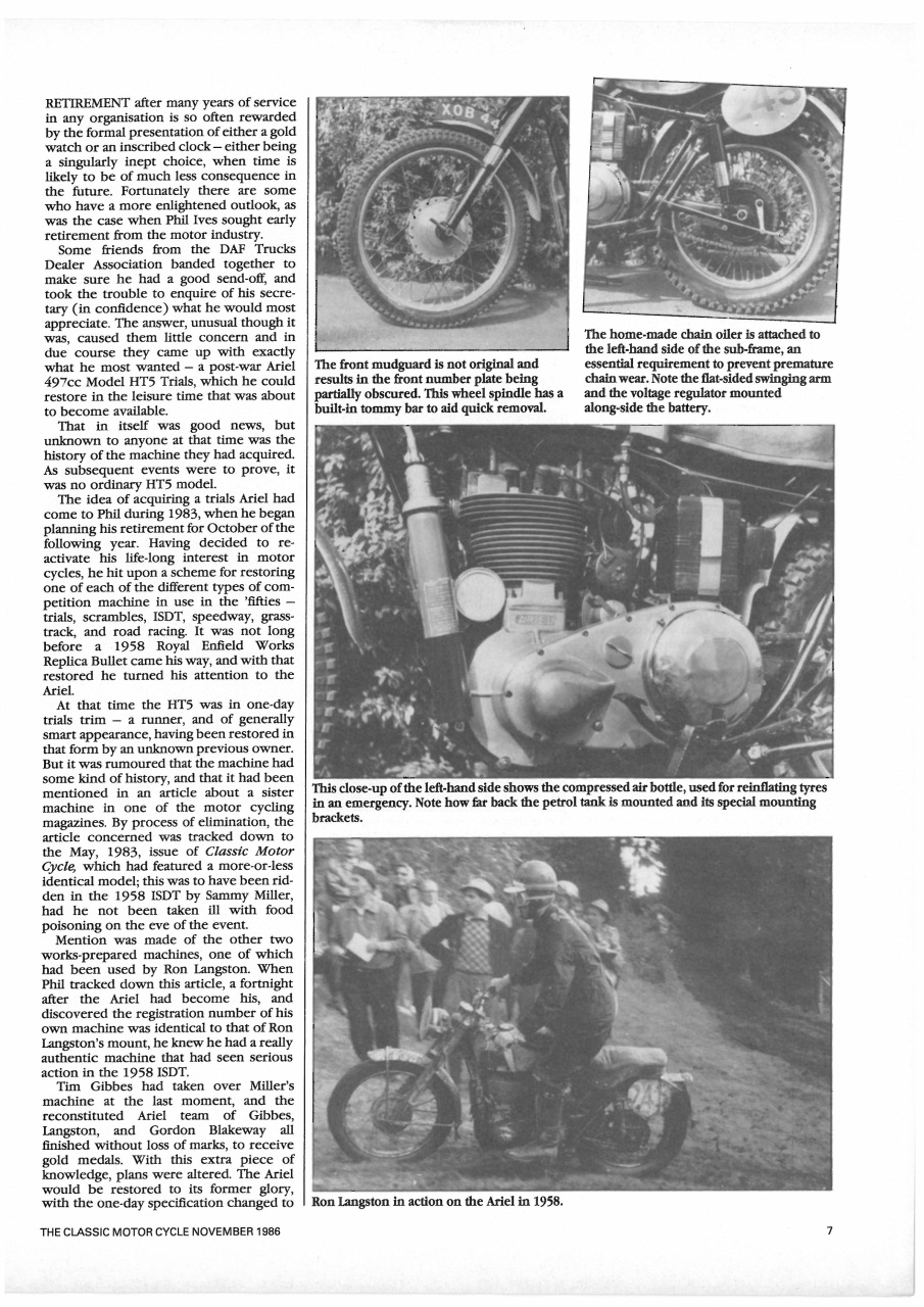 The Classic MotorCycle Preview Pages