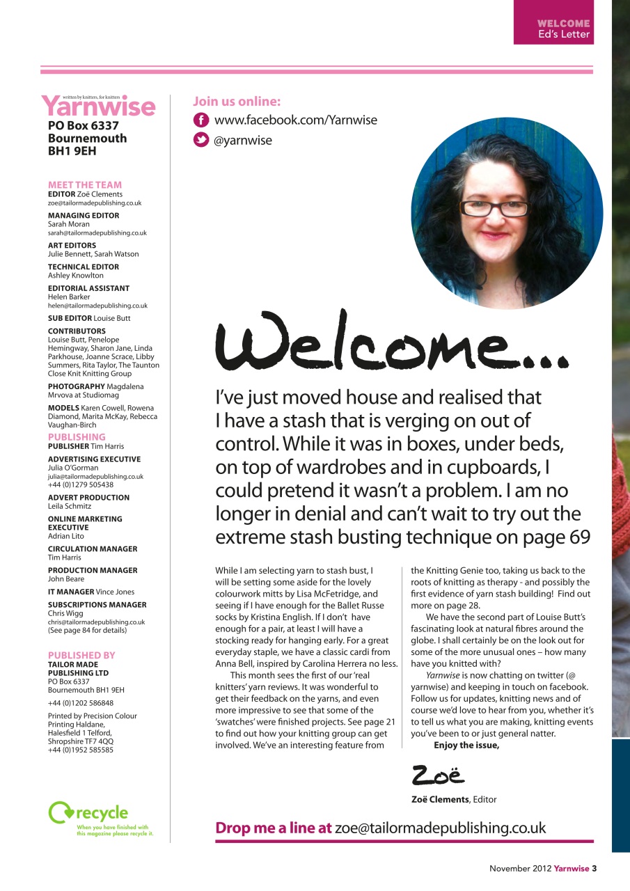 Yarnwise Preview Pages