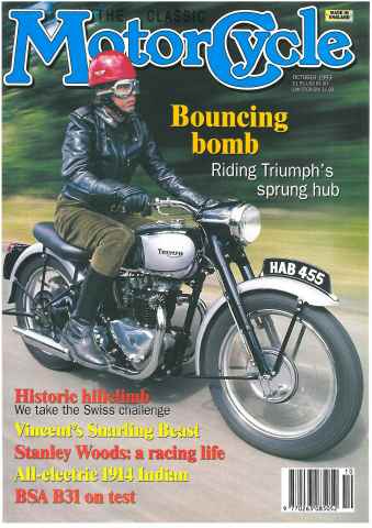 The Classic MotorCycle issue October 1993