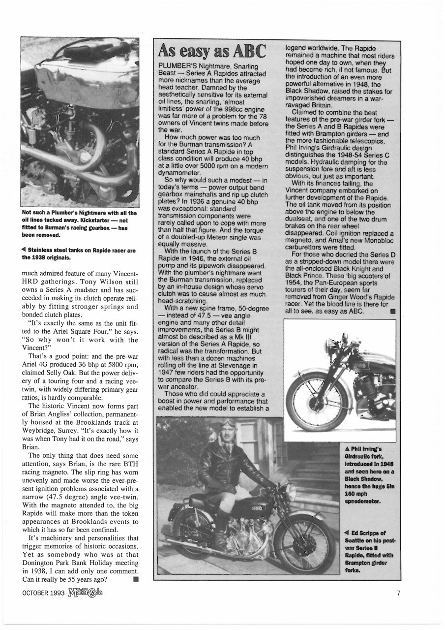 The Classic MotorCycle Preview Pages