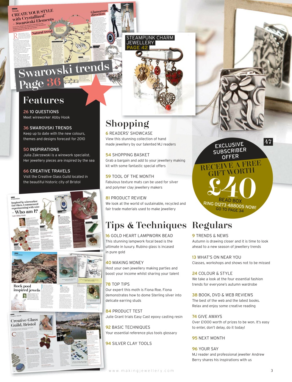 Making Jewellery Preview Pages