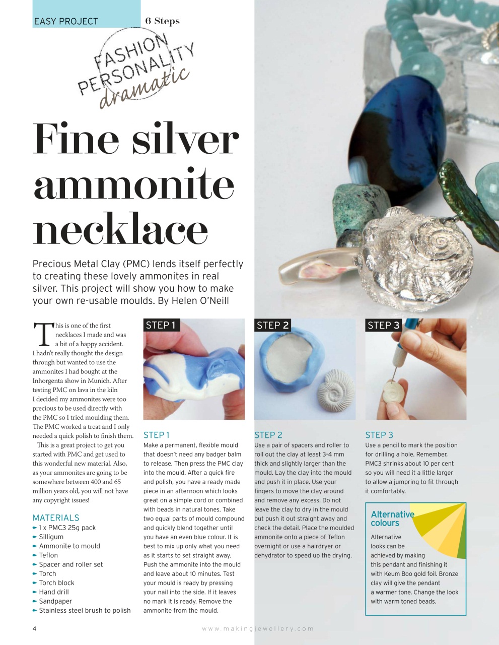 Making Jewellery Preview Pages