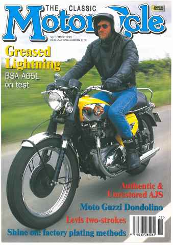 The Classic MotorCycle issue September 1993
