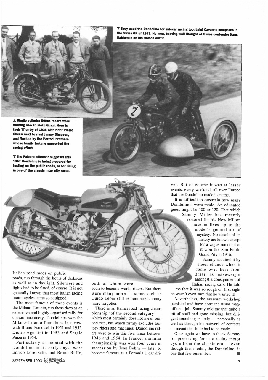 The Classic MotorCycle Preview Pages