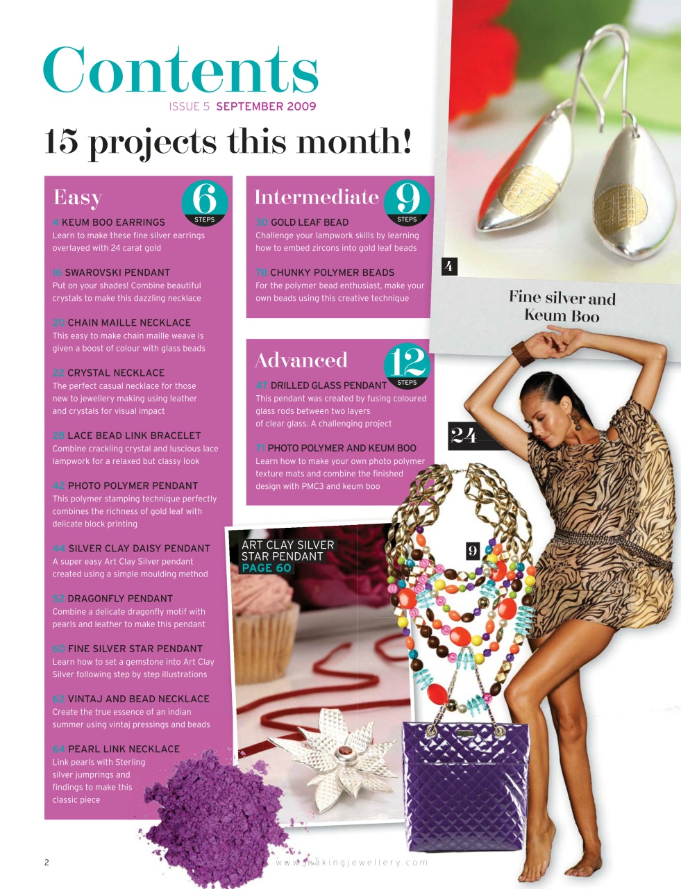 Making Jewellery Preview Pages