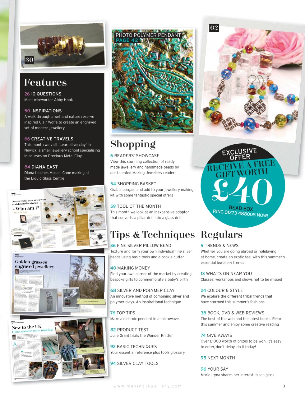 Making Jewellery Preview Pages