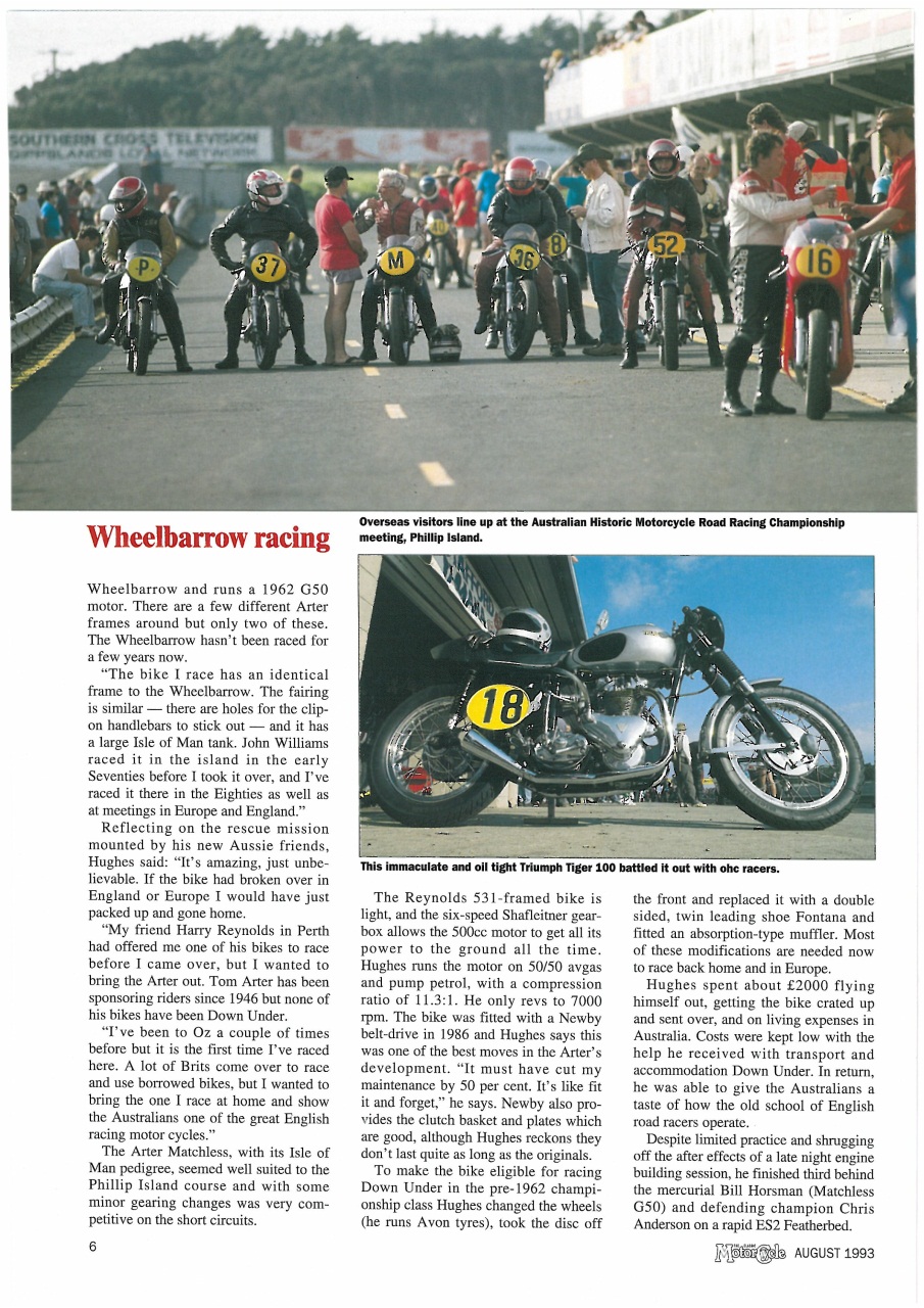 The Classic MotorCycle Preview Pages