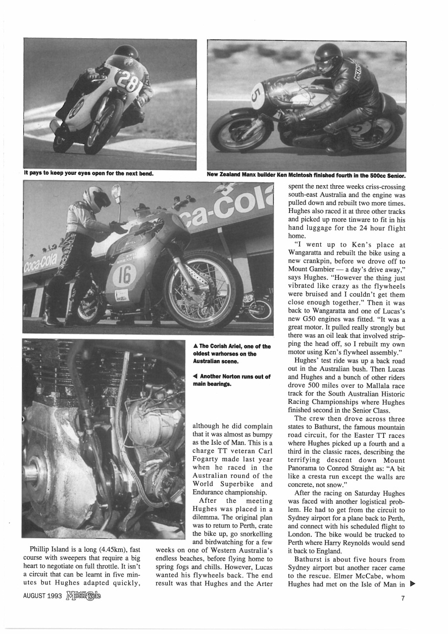 The Classic MotorCycle Preview Pages