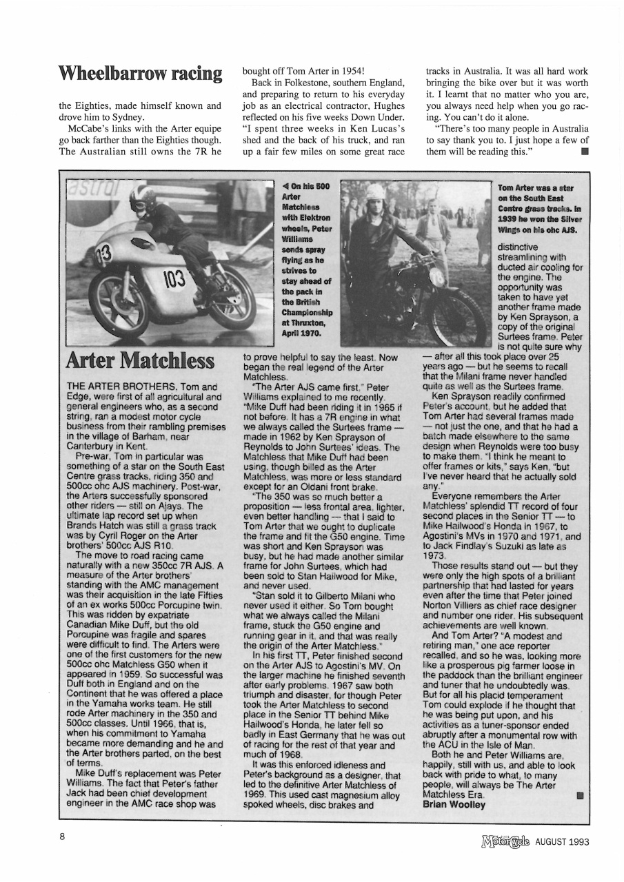 The Classic MotorCycle Preview Pages