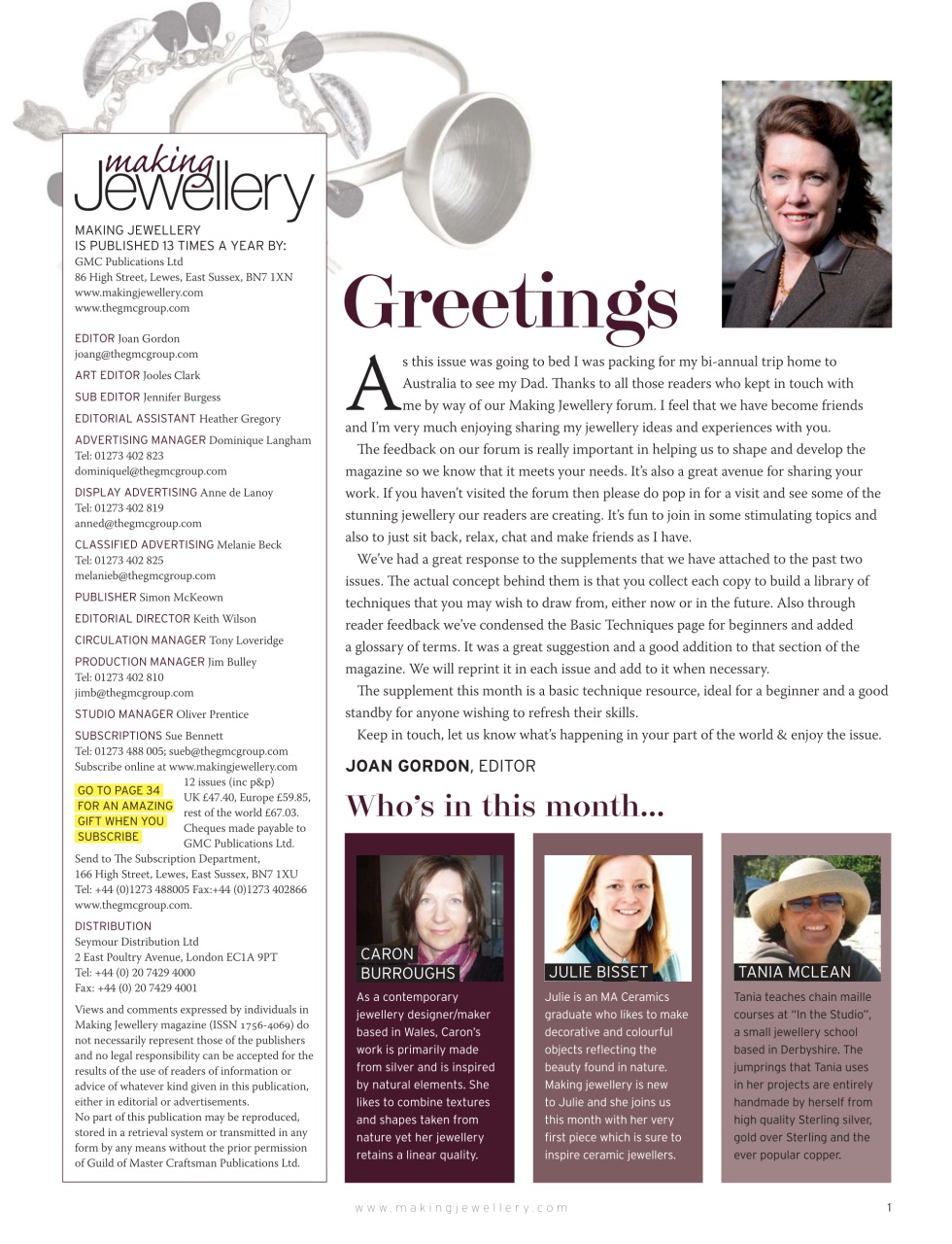 Making Jewellery Preview Pages