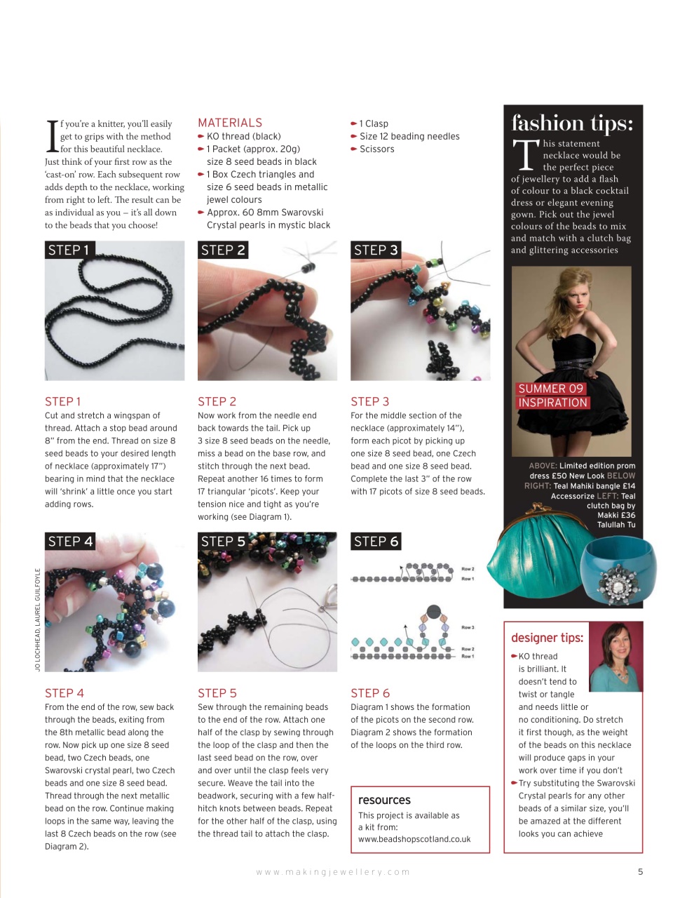 Making Jewellery Preview Pages