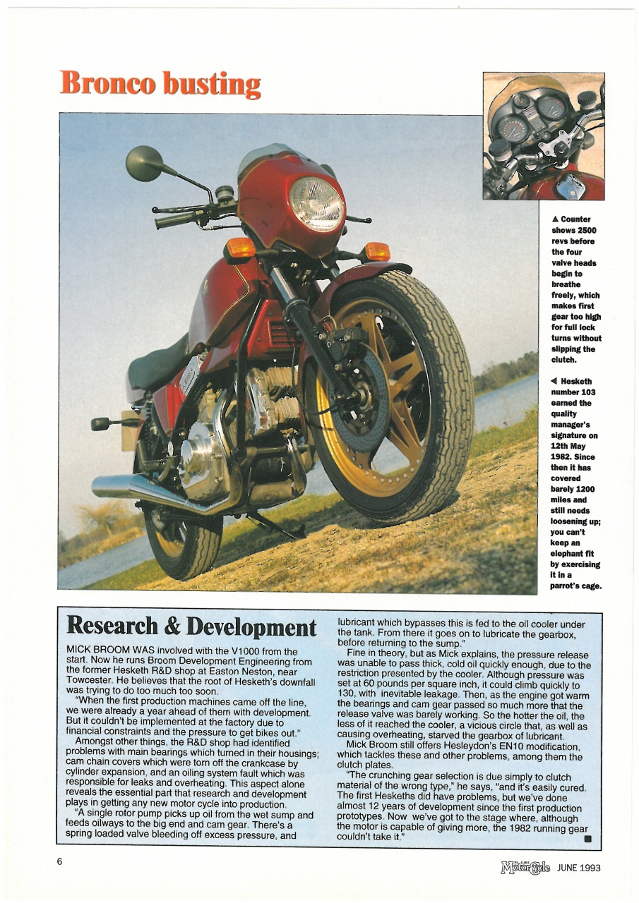 The Classic MotorCycle Preview Pages