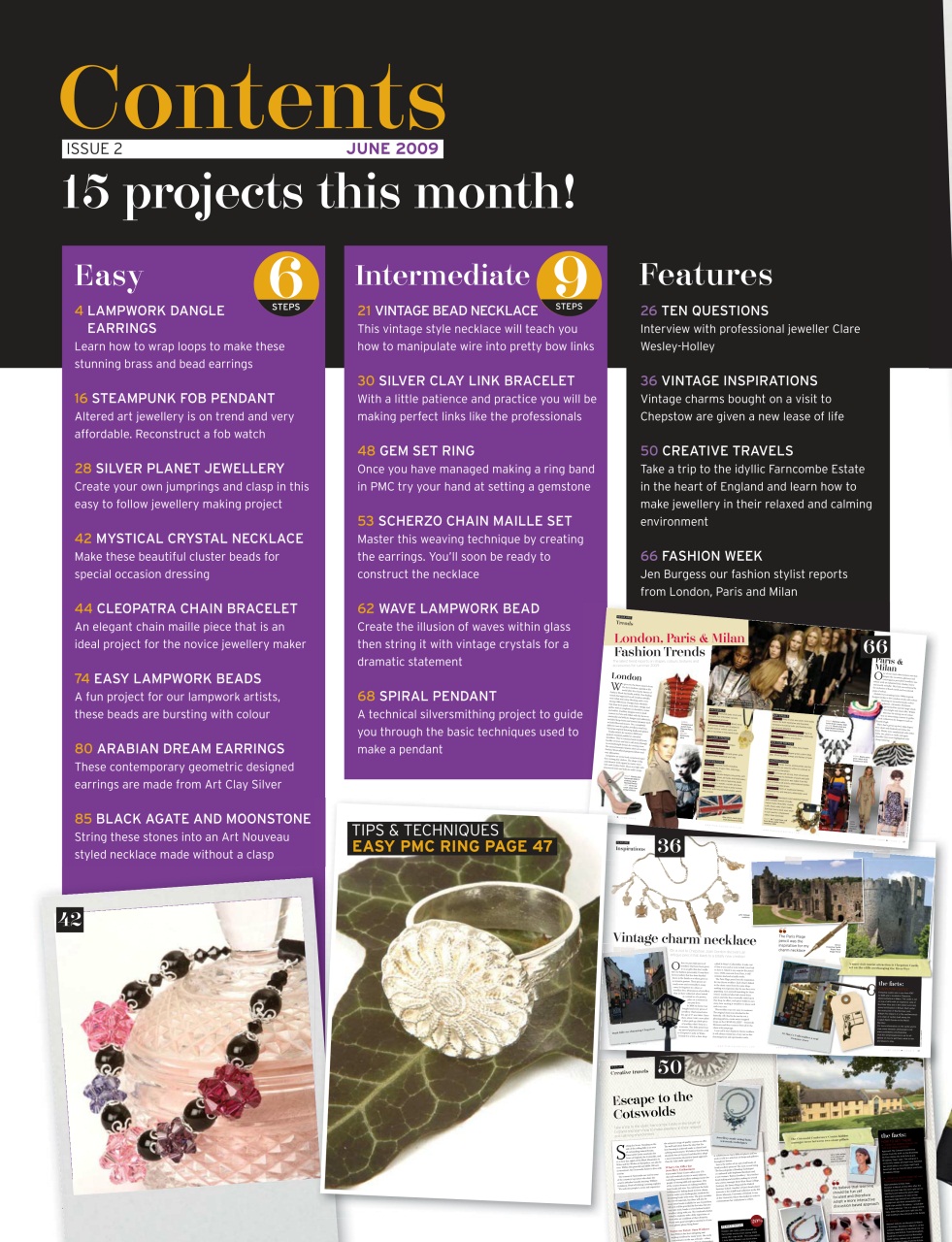 Making Jewellery Preview Pages