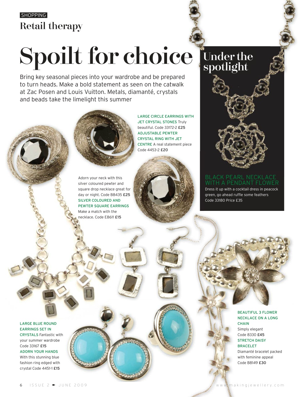 Making Jewellery Preview Pages