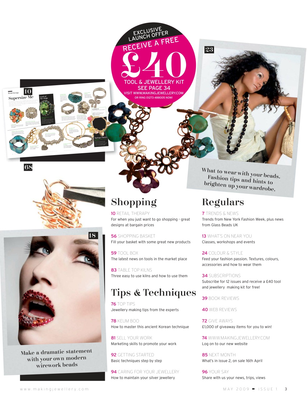 Making Jewellery Preview Pages