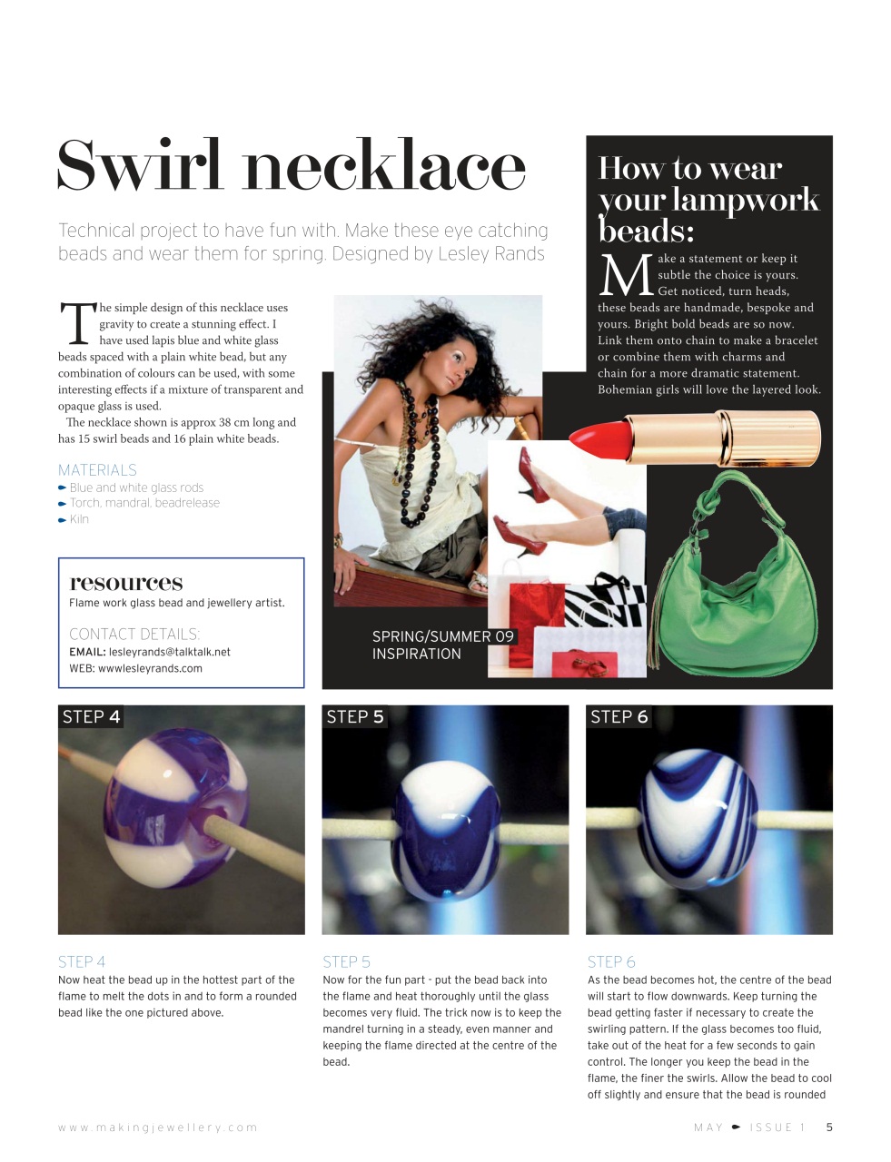 Making Jewellery Preview Pages