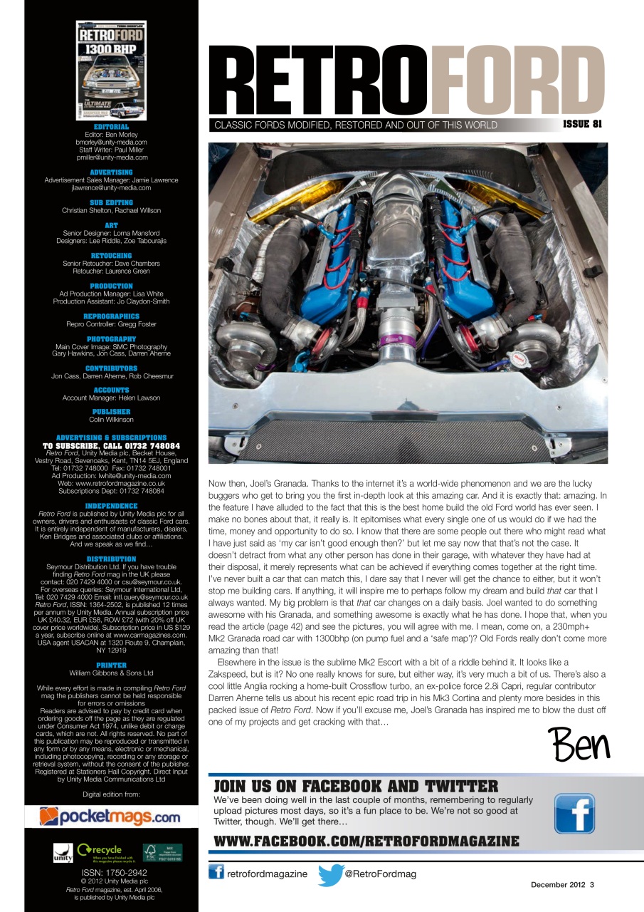 Retro Ford Preview Pages