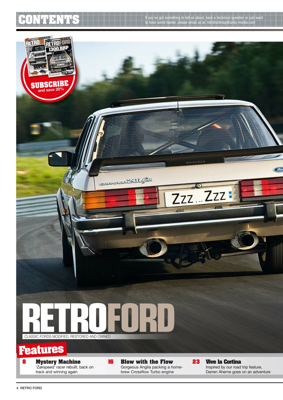 Retro Ford Preview Pages