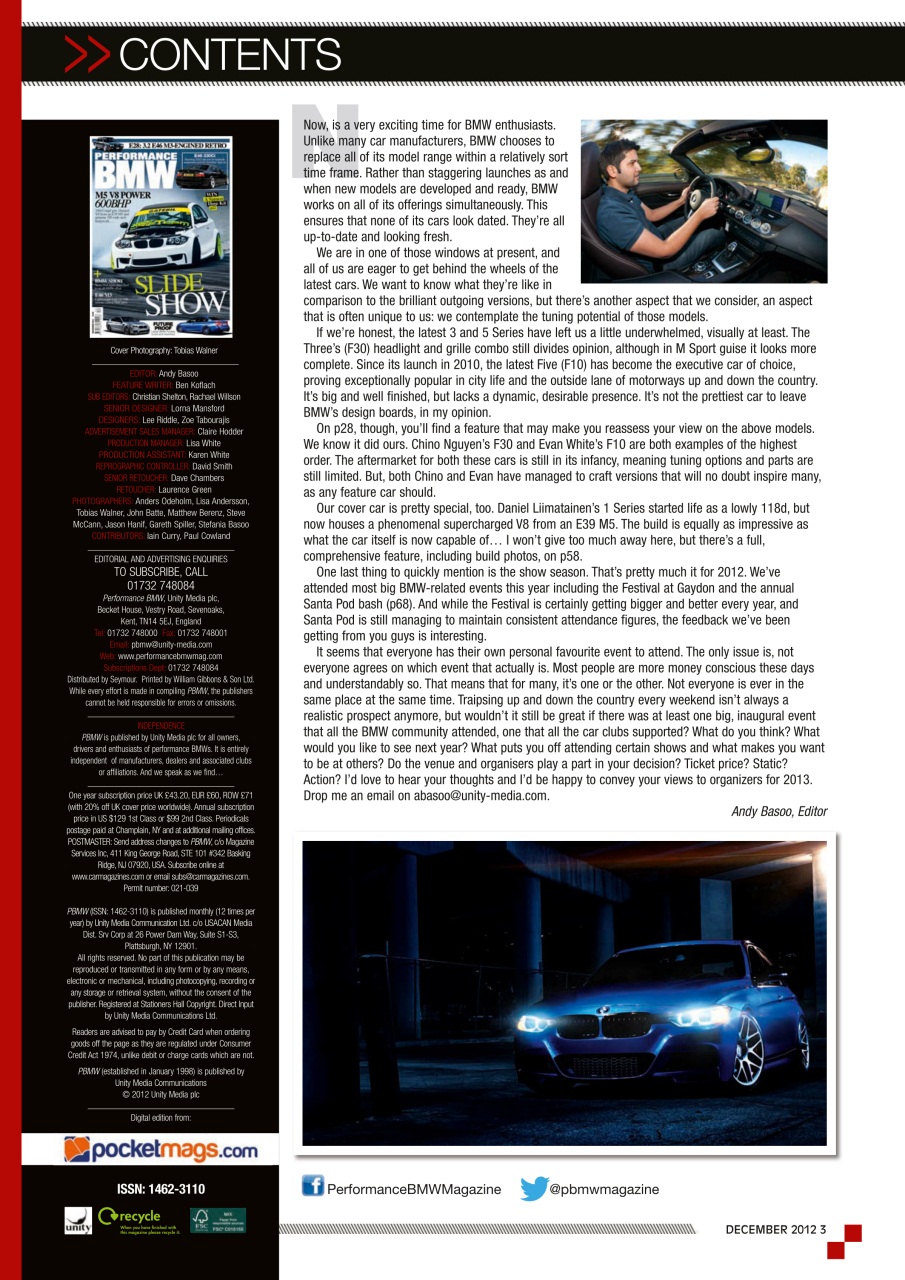 Performance BMW Preview Pages