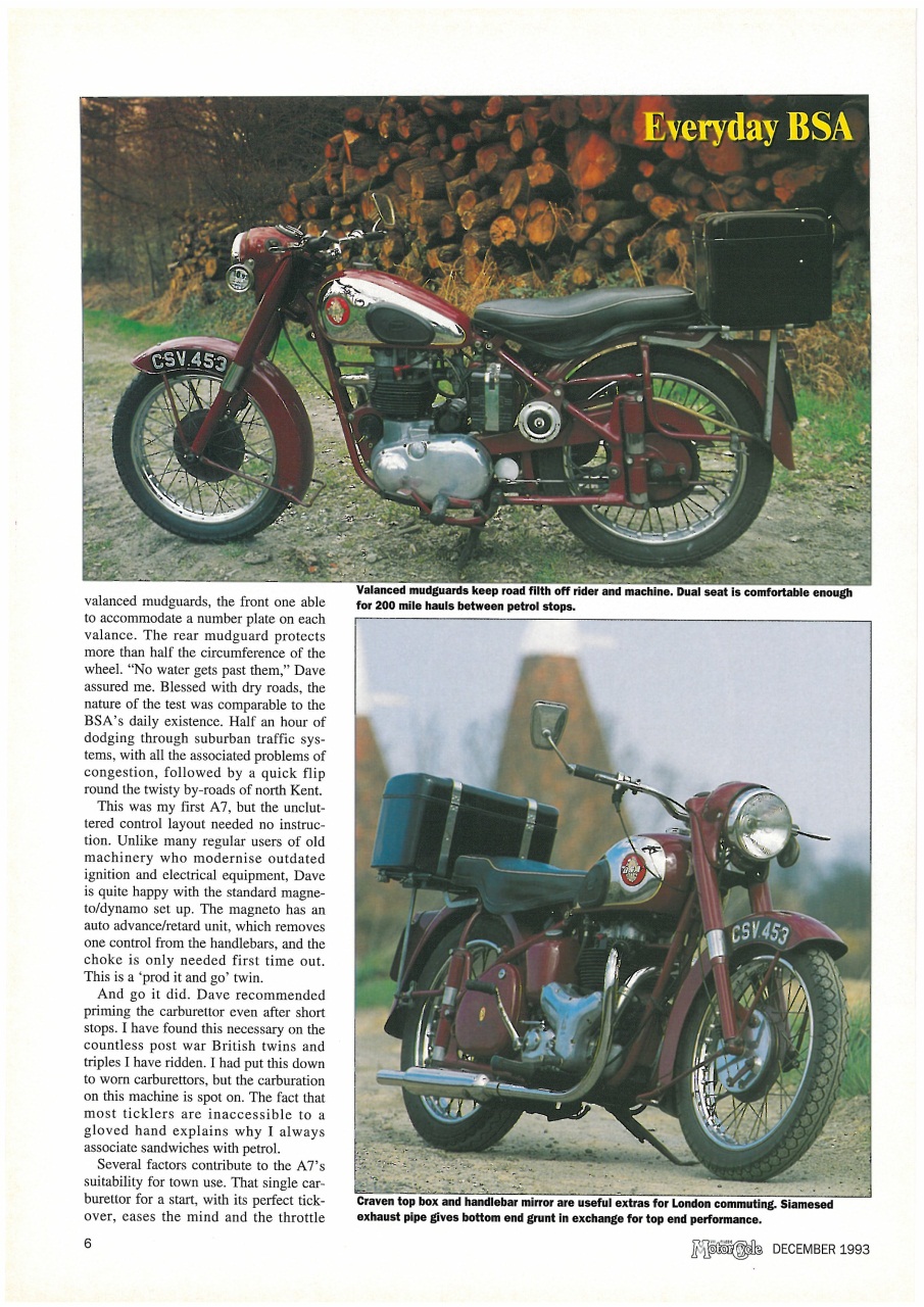 The Classic MotorCycle Preview Pages