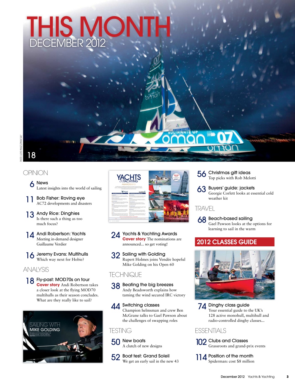 Yachts & Yachting Preview Pages