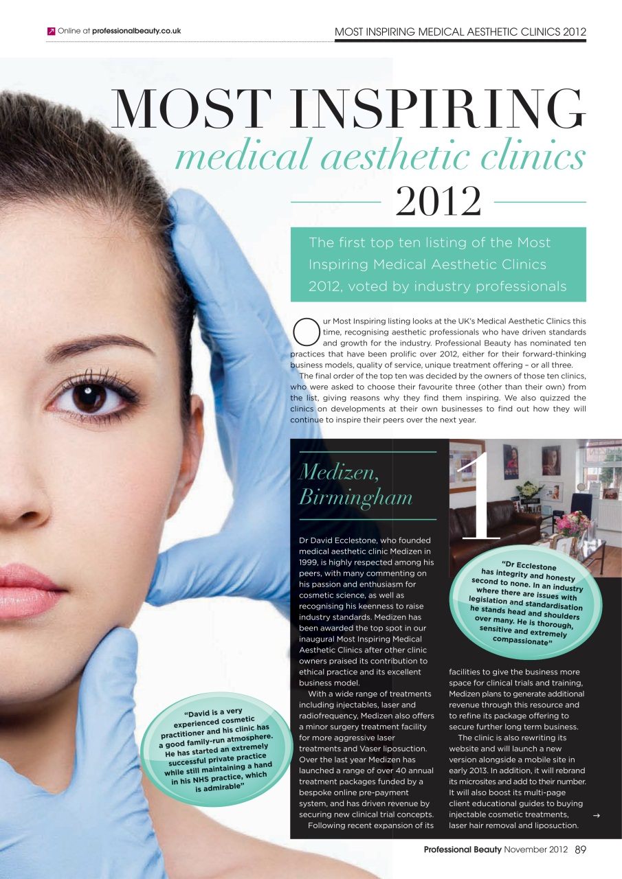 Professional Beauty Preview Pages