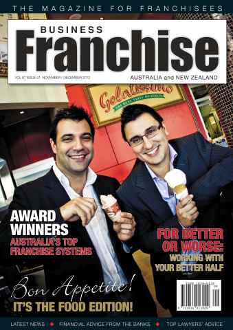Business Franchise Australia&NZ issue November-December 2012