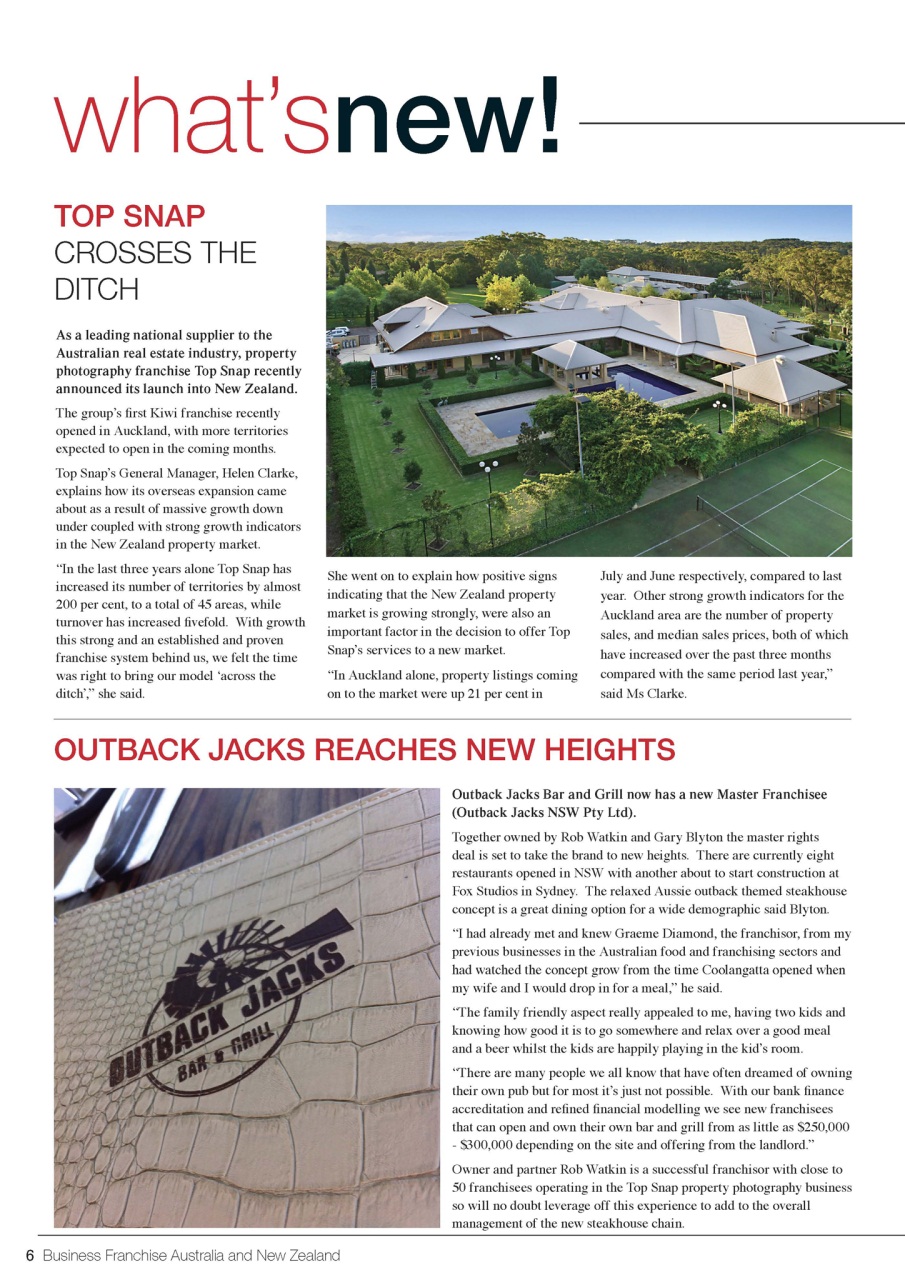 Business Franchise Australia&NZ Preview Pages
