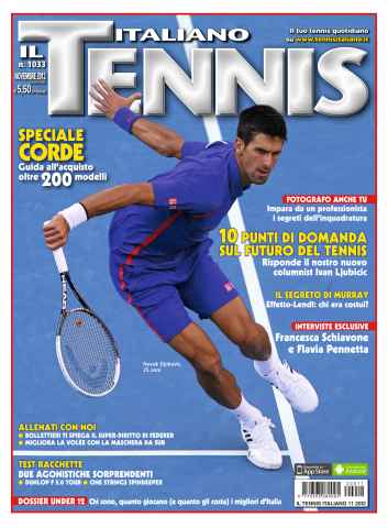 Il Tennis Italiano issue Il Tennis Italiano 11 2012