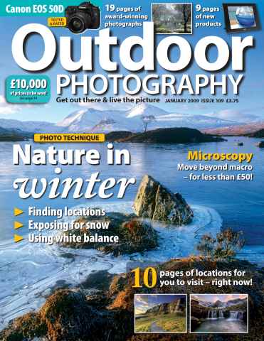 Outdoor Photography issue January 2009