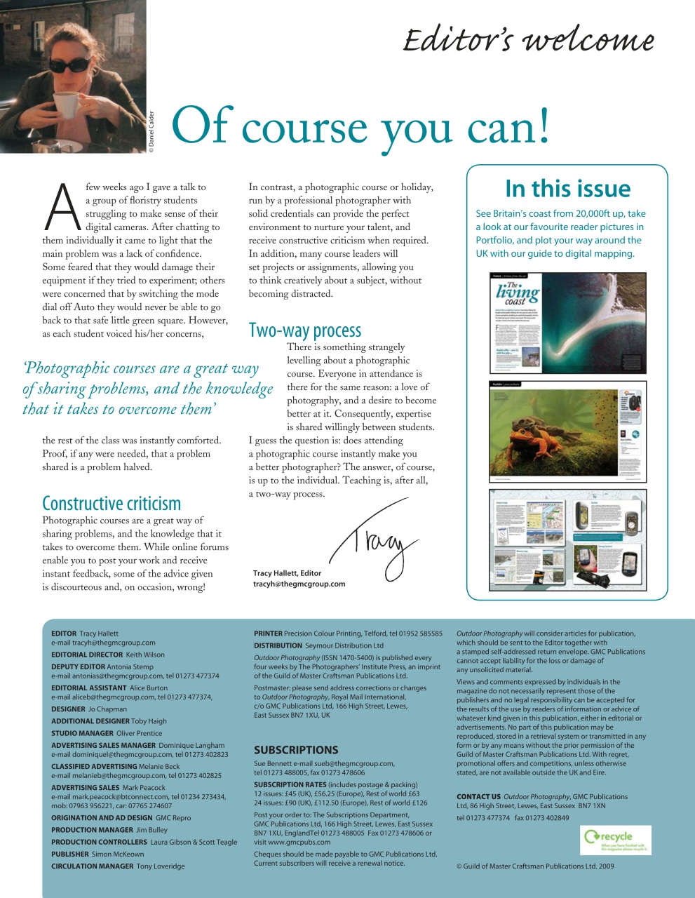 Outdoor Photography Preview Pages