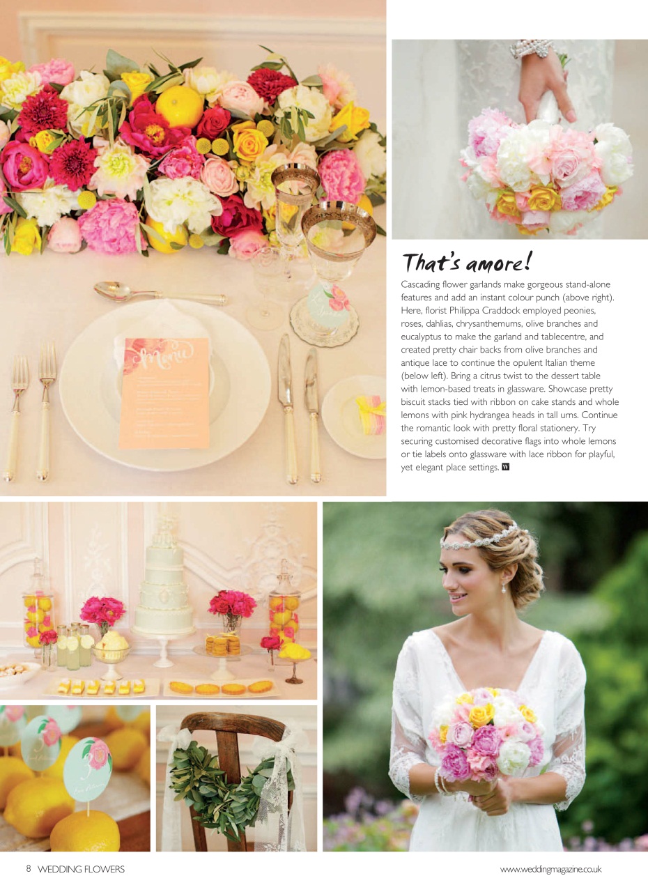 Wedding Flowers Magazine Preview Pages