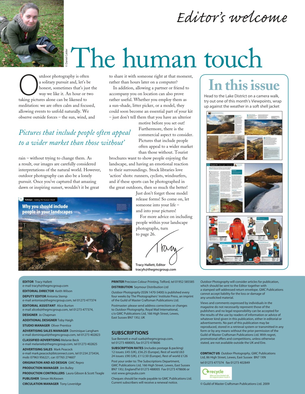 Outdoor Photography Preview Pages