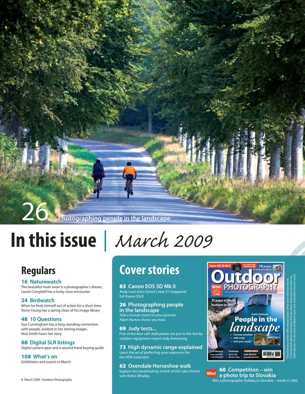 Outdoor Photography Preview Pages