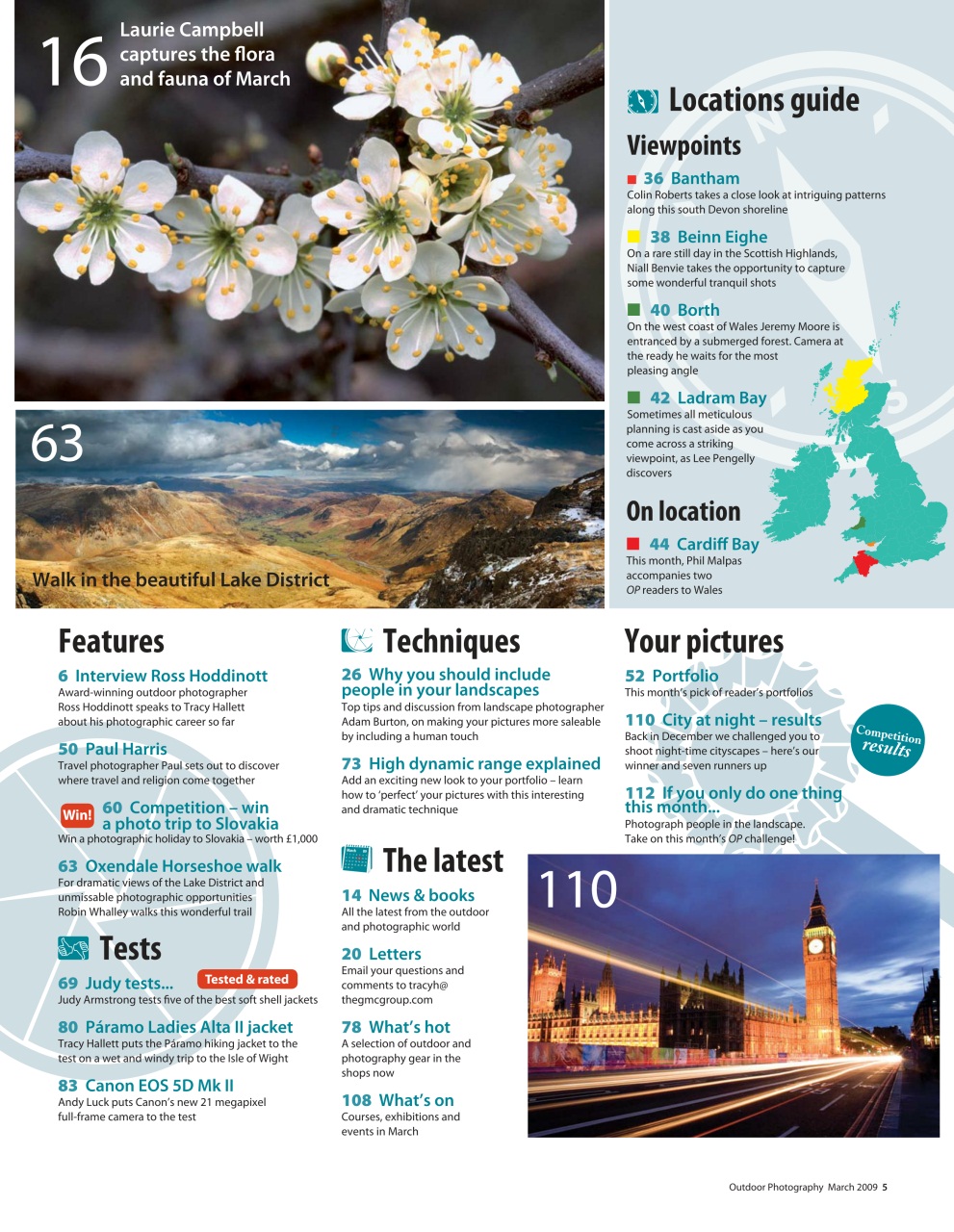 Outdoor Photography Preview Pages