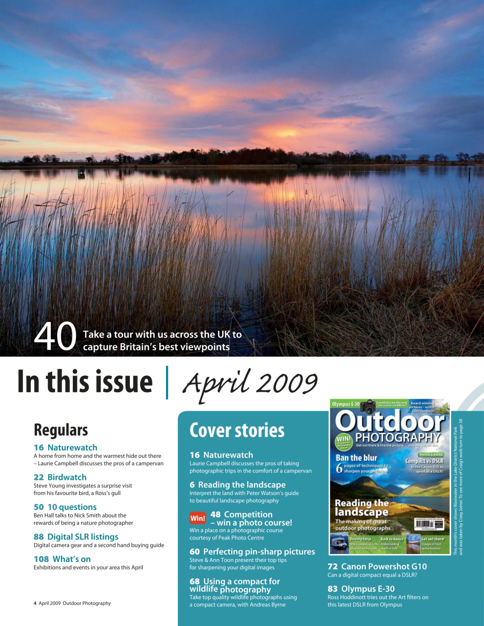 Outdoor Photography Preview Pages