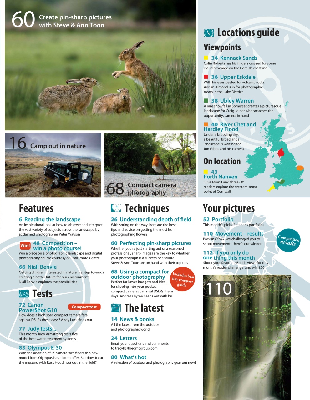 Outdoor Photography Preview Pages