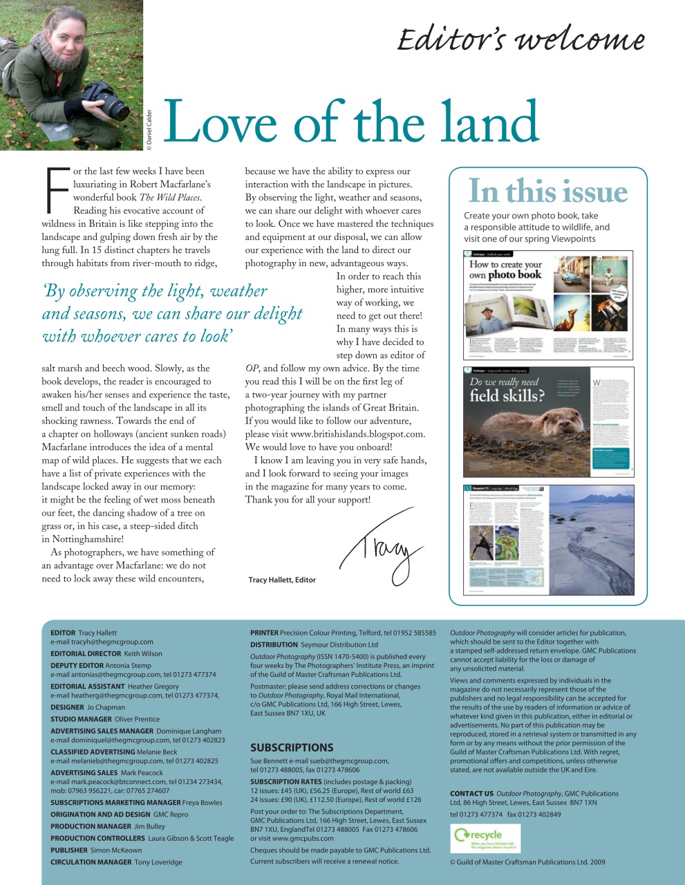 Outdoor Photography Preview Pages