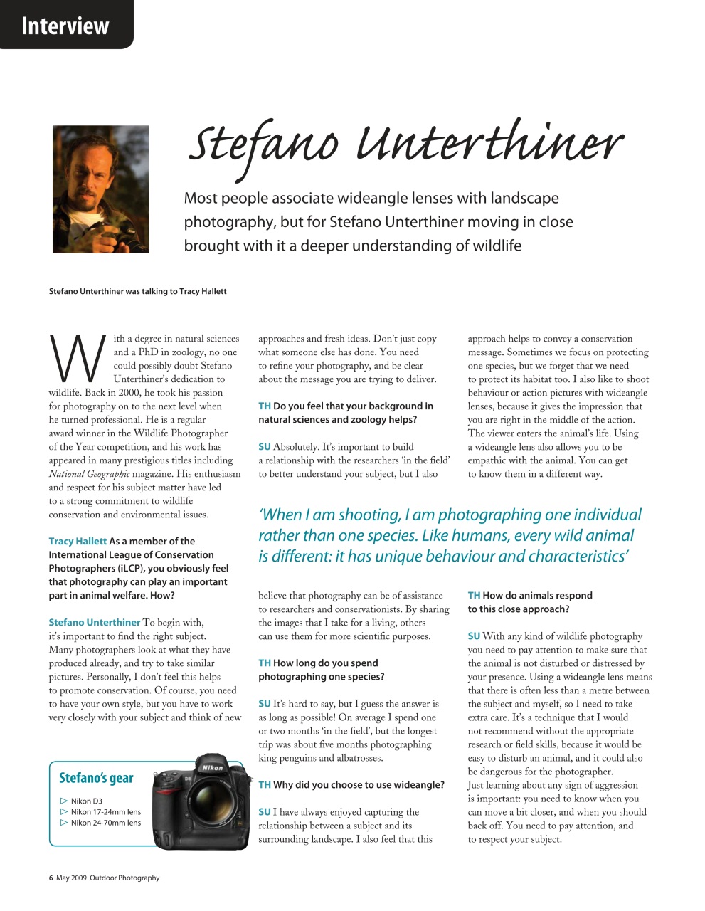 Outdoor Photography Preview Pages