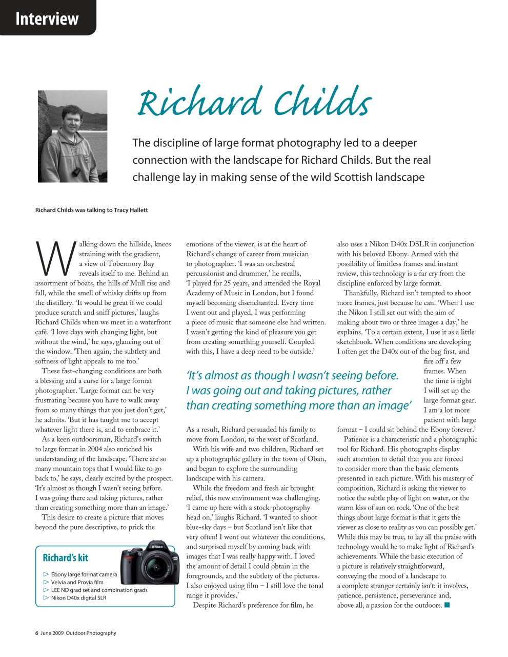 Outdoor Photography Preview Pages