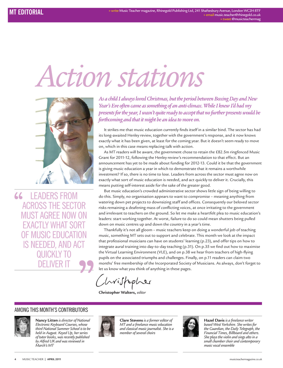 Music Teacher Preview Pages