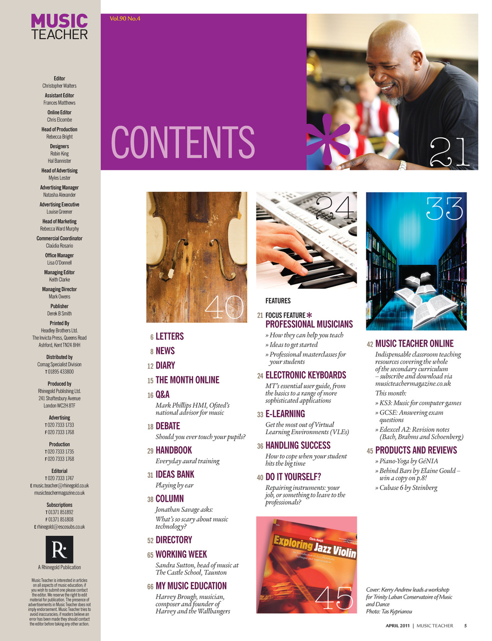 Music Teacher Preview Pages