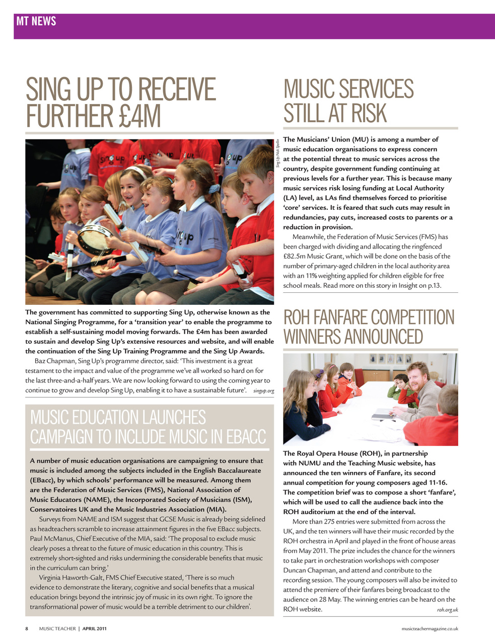 Music Teacher Preview Pages